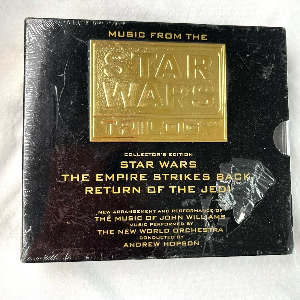 Star Wars Trilogy Collector's Edition CD Set Factory Sealed 1999 NEW